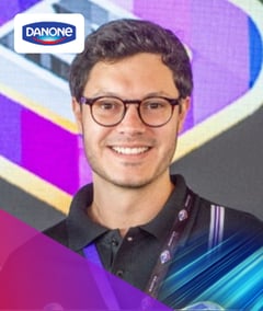 Foto de Luiz Guilherme Cereto - Head de GTM da Danone
