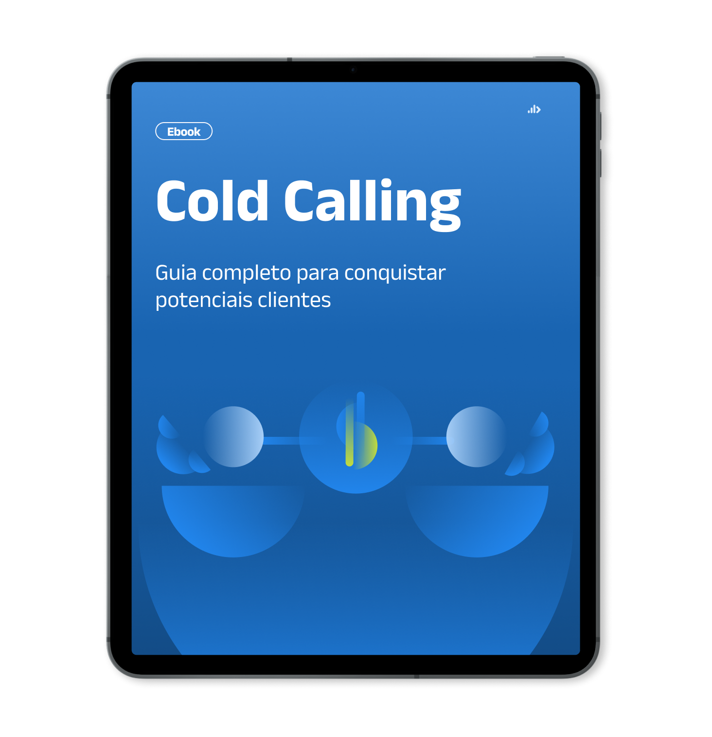Mockup de Tablet com capa do Ebook - Cold Calling_ guia completo para conquistar potenciais clientes (2)